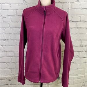 Columbia full Zip Up fleece Gorp core Jacket/sweater